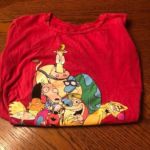 nickelodeon cartoon characters shirt - Picture 4 of 5